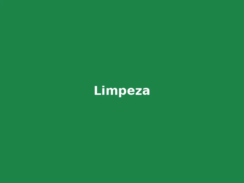 Limpeza